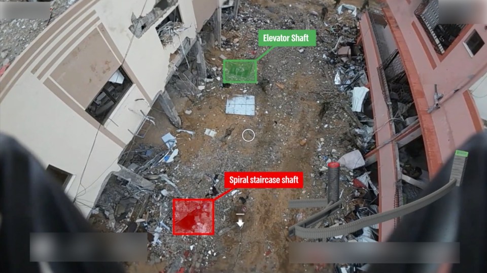 The entrances to the tunnels and getaway routes led to houses, government buildings and just on the street for a safe escape for the cowardly terrorists