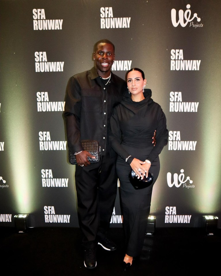 The footballer has been with Sandra since they were teenagers in France