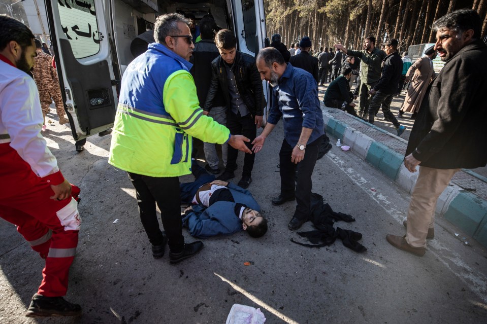 Iran declared Thursday a national day of mourning following the attack