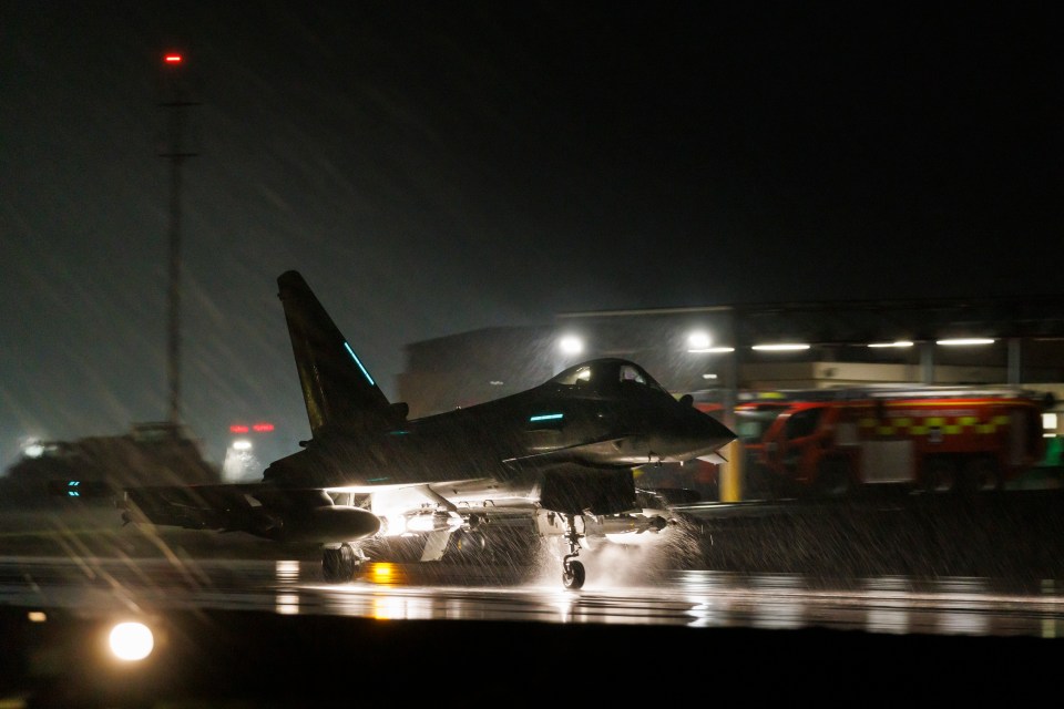 The Ministry of Defence this evening confirmed it has launched a second blitz on Houthi rebels
