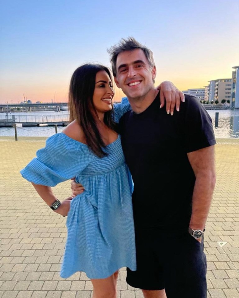 Ronnie and partner Laila Rouass take spontaneous trips