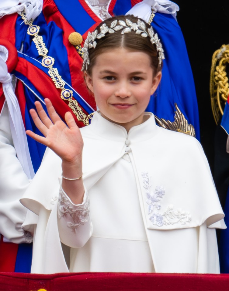 Princess Charlotte was given a £165,000 painting when she was two-months-old