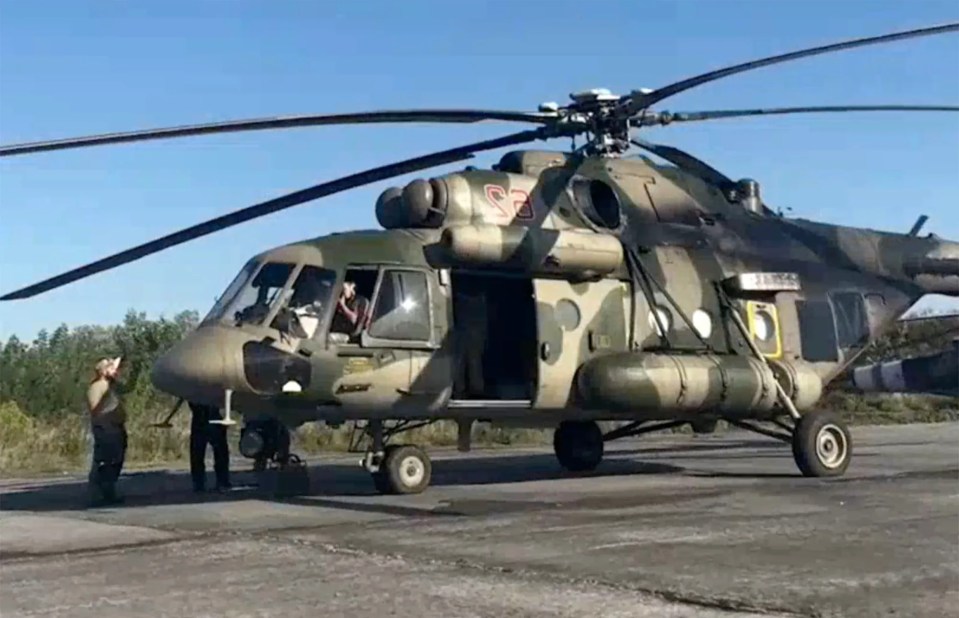 Kuzminov fled Russia in a £15million helicopter after killing his two co-pilots, according to Russian media
