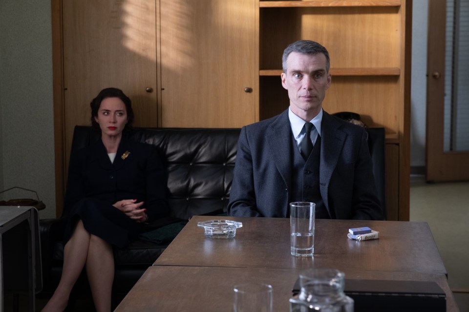 Emily plays Kitty, the wife of Cillian’s physicist in Oppenheimer