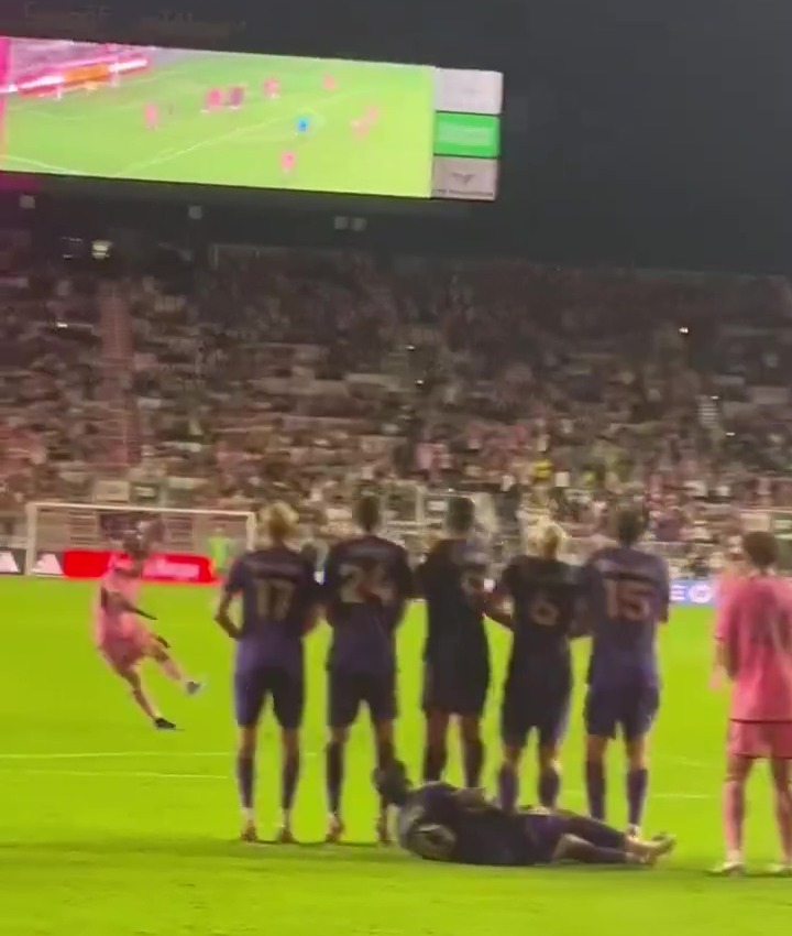 The ace scored twice as Inter Miami battered Orlando FC 5-0
