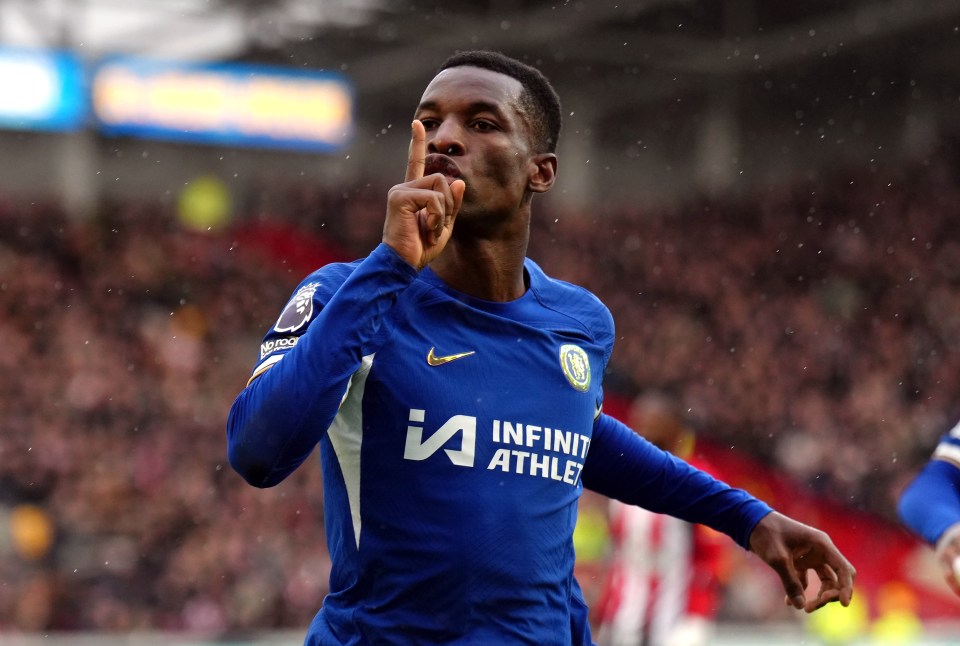 Jackson shushed the home fans before the turnaround