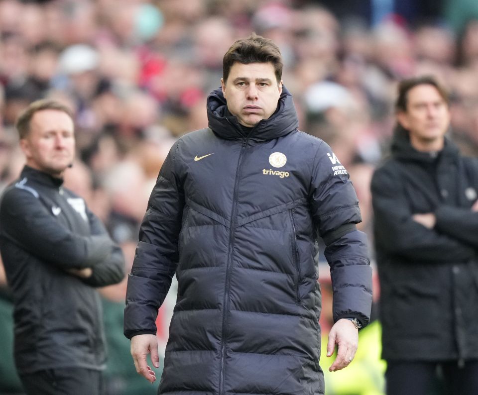 Mauricio Pochettino was clearly not feeling comfortable in West London