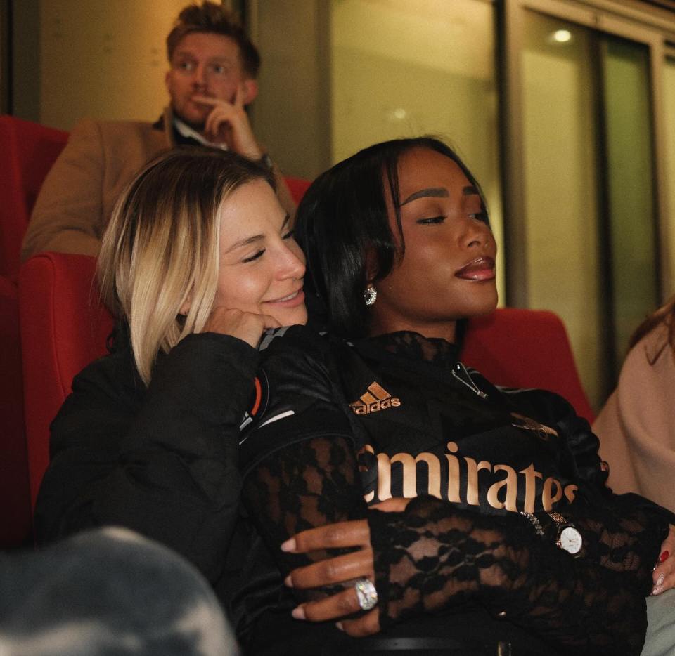They have become a regular sight at the Emirates in full support