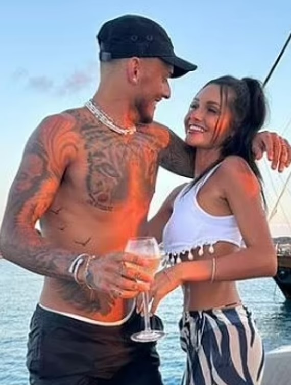 Ben White and Milly White have matching 'I love you' tattoos on their wrists
