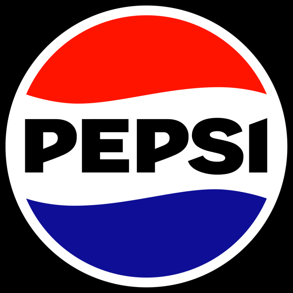 The new Pepsi logo for 2024 still has the three colours