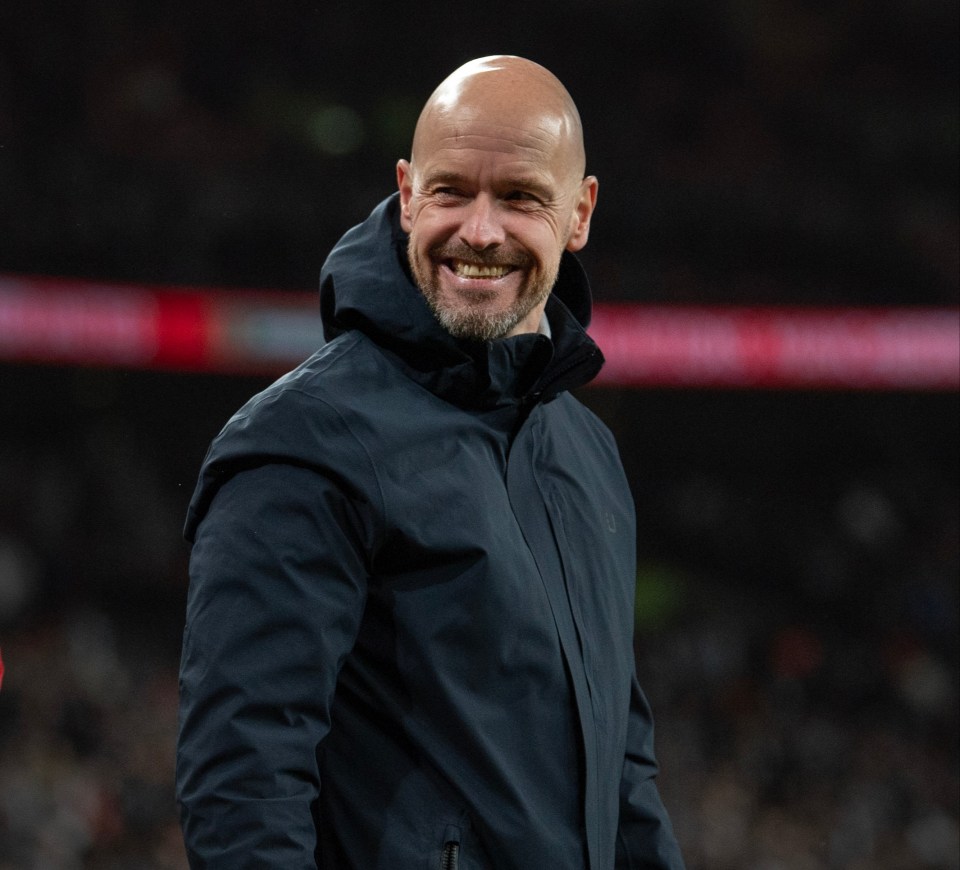 Erik ten Hag has a win rate of 57.9 per cent at Man Utd