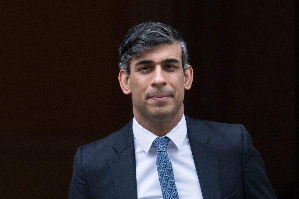 LONDON, UNITED KINGDOM - MARCH 13, 2024: British Prime Minister Rishi Sunak departs 10 Downing Street for the House of Commons to attend the Prime Minister's Questions (PMQs) in London, United Kingdom on March 13, 2024. (Photo credit should read Wiktor Szymanowicz/Future Publishing via Getty Images)