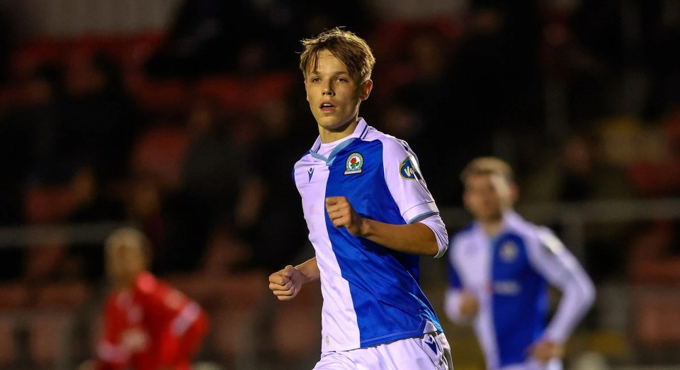 Blackburn U21 star Igor Tyjon is wanted by Man Utd