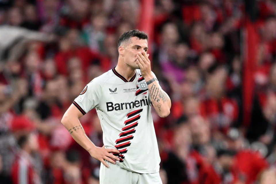 Fans have torn into Granit Xhaka online
