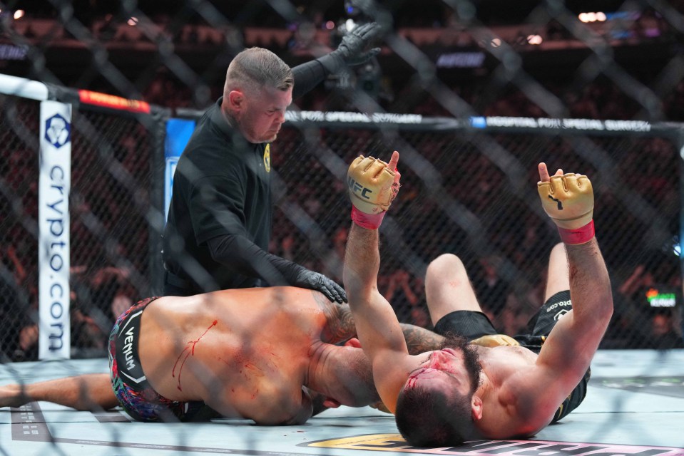 The fan favourite suffered a heartbreaking fifth-round submission loss to the P4P king
