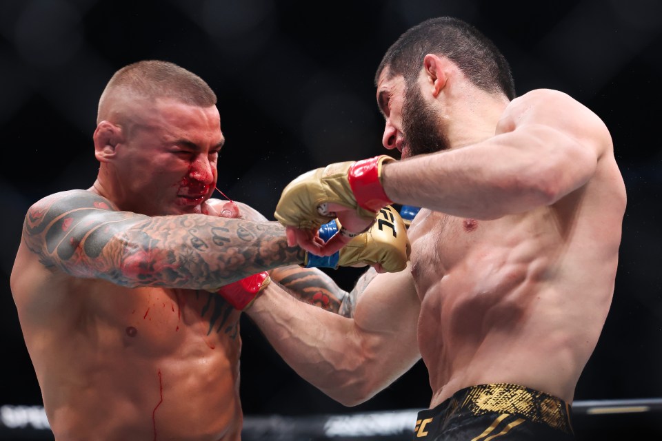 'The Diamond' suffered a broken nose, a broken rib and a partially torn ACL in the fight