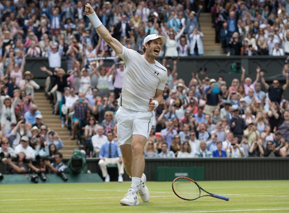 Murray was awarded a knighthood in 2017