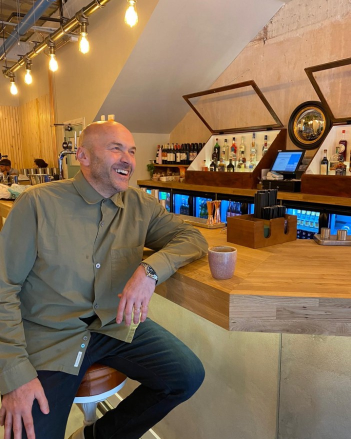 HEARTBREAKING DAY Top TV chef's restaurant chain closes last branch after 33 years in business as locals sob where will we go now?, Greens Sale, Simon Rimmer and Simon Connolly of Greens Restaurant