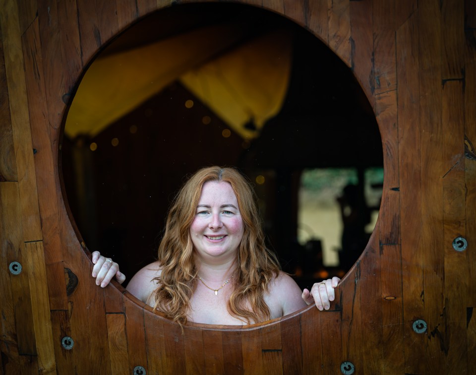 Fabulous Magazine senior features writer Donna Smiley at the UKs biggest nudest festival. Shot by @thenakedtruth_uk