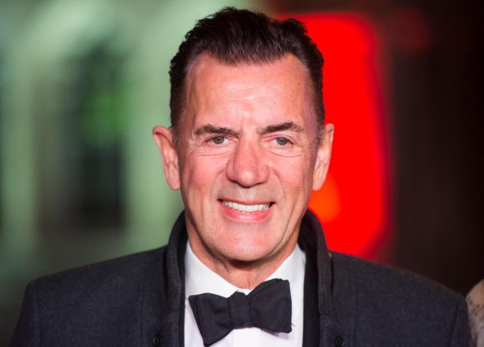 a man in a tuxedo and bow tie smiles for the camera