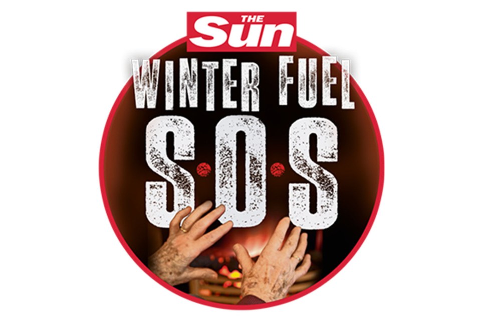 a logo for the sun winter fuel sos