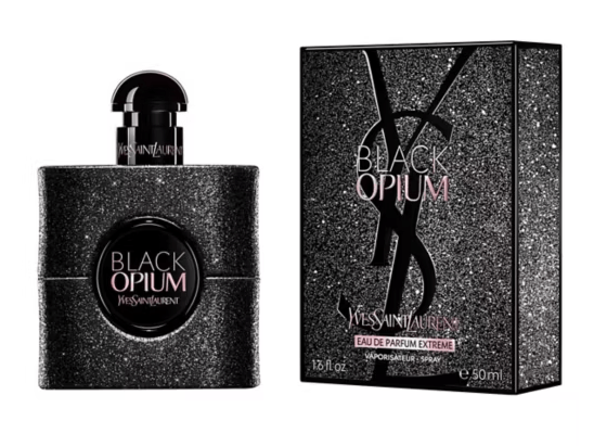 Yves Saint Laurent Black Opium Eau de Parfum Extreme, 50ml bottle and box.