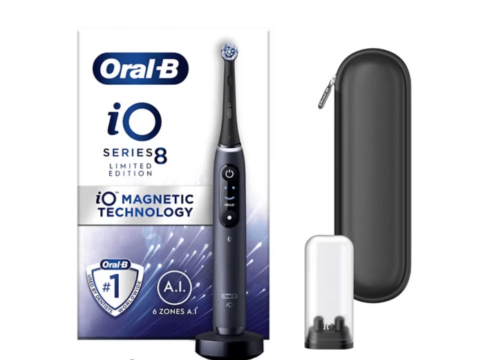an oral b io series 8 limited edition electric toothbrush