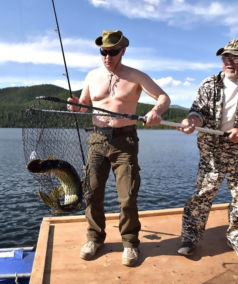 Pics shows: Putin on his holiday in Tyva; A Russian politician has complained about President Vladimir Putin's fishing habits in a bizarre and daring rant in which he says the leader violated safety rules. Oleg Khomutinnikov, who is deputy of the Lipetsk regional council and a coordinator of the regional branch of "Open Russia", has filed an official complaint about the Russian leader to the prosecutor office about his recent conduct on a fishing trip in Siberia. He moaned that President Vladimir Putin, 64, was not wearing a safety vest while aboard the fishing boat - which violates the rules of "maintenance of safety of passengers on courts of a sailing charter", saying that should something happen to Mr Putin, the country does not "have a back up for a leader" as there is "no vice president". He said: "We dont even have a vice-president. In case something happens there is no one to take care of the country." Vladimir Putin made a two-day stop in Siberia on the way to the Russian Far East recently, but he has not been drawn to comment about the complaint made against him as of yet. Putins Press Secretary Dmitry Peskov, 49, said only: "The President did a good job at underwater hunting, chasing for one pike for two hours, as he couldnt shoot it; in the end he reached his goal."
