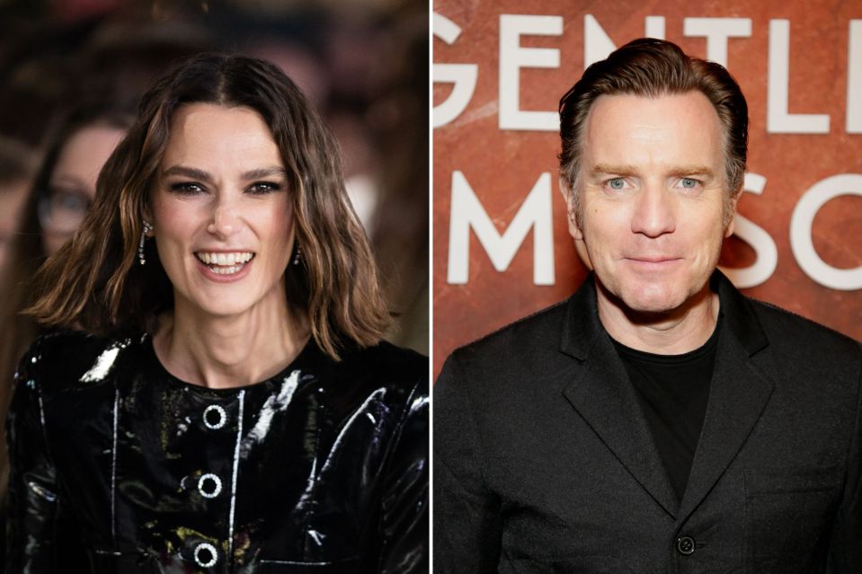 Did you recognise Keira Knightly and Ewan McGregor?