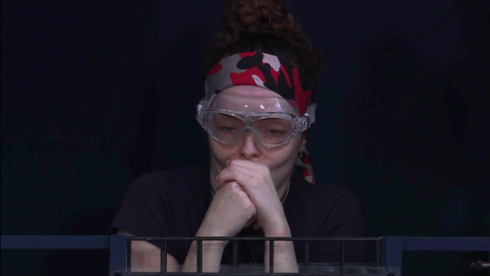 Maura Higgins was once again terrified during a trial