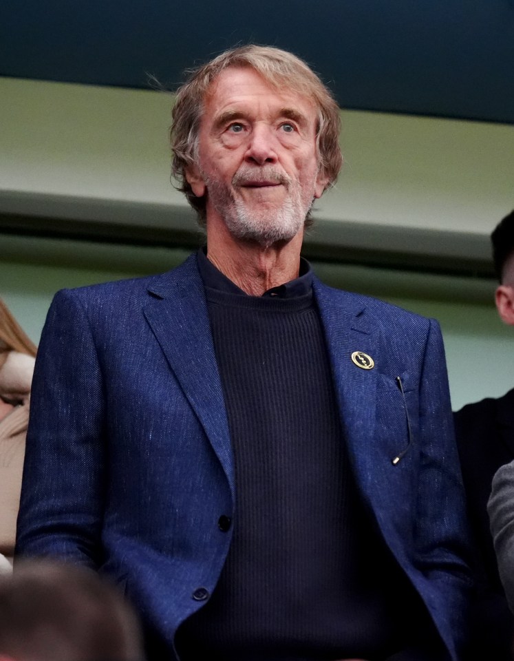 Sir Jim Ratcliffe, Ineos CEO and Manchester United co-owner.