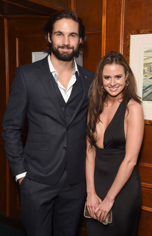 Jamie Jewitt and Camilla Thurlow at the International Day of the Girl Gala.