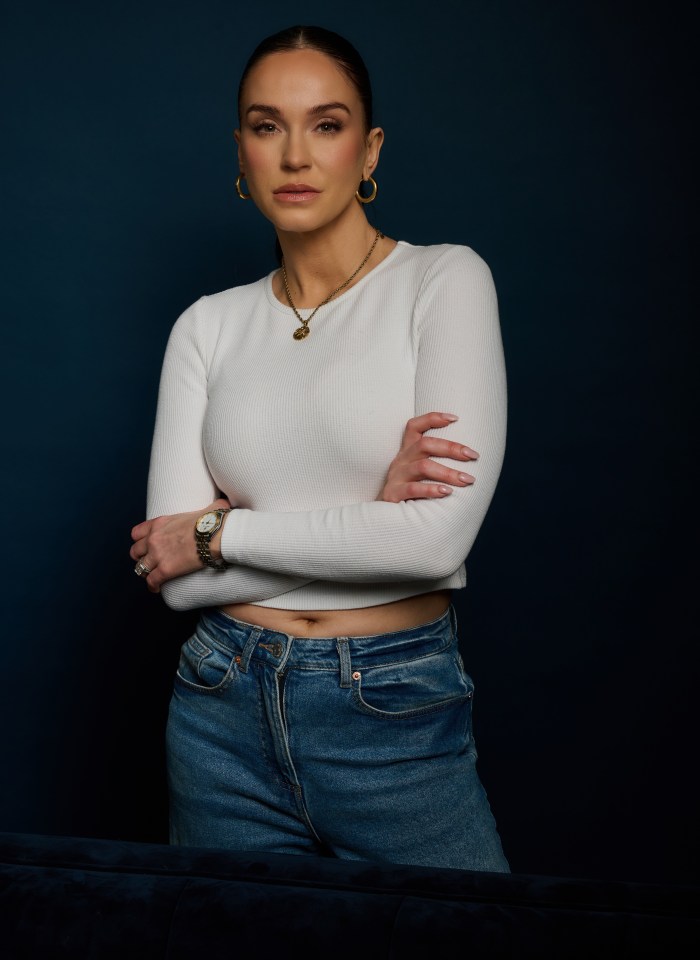 Portrait of Vicky Pattison.