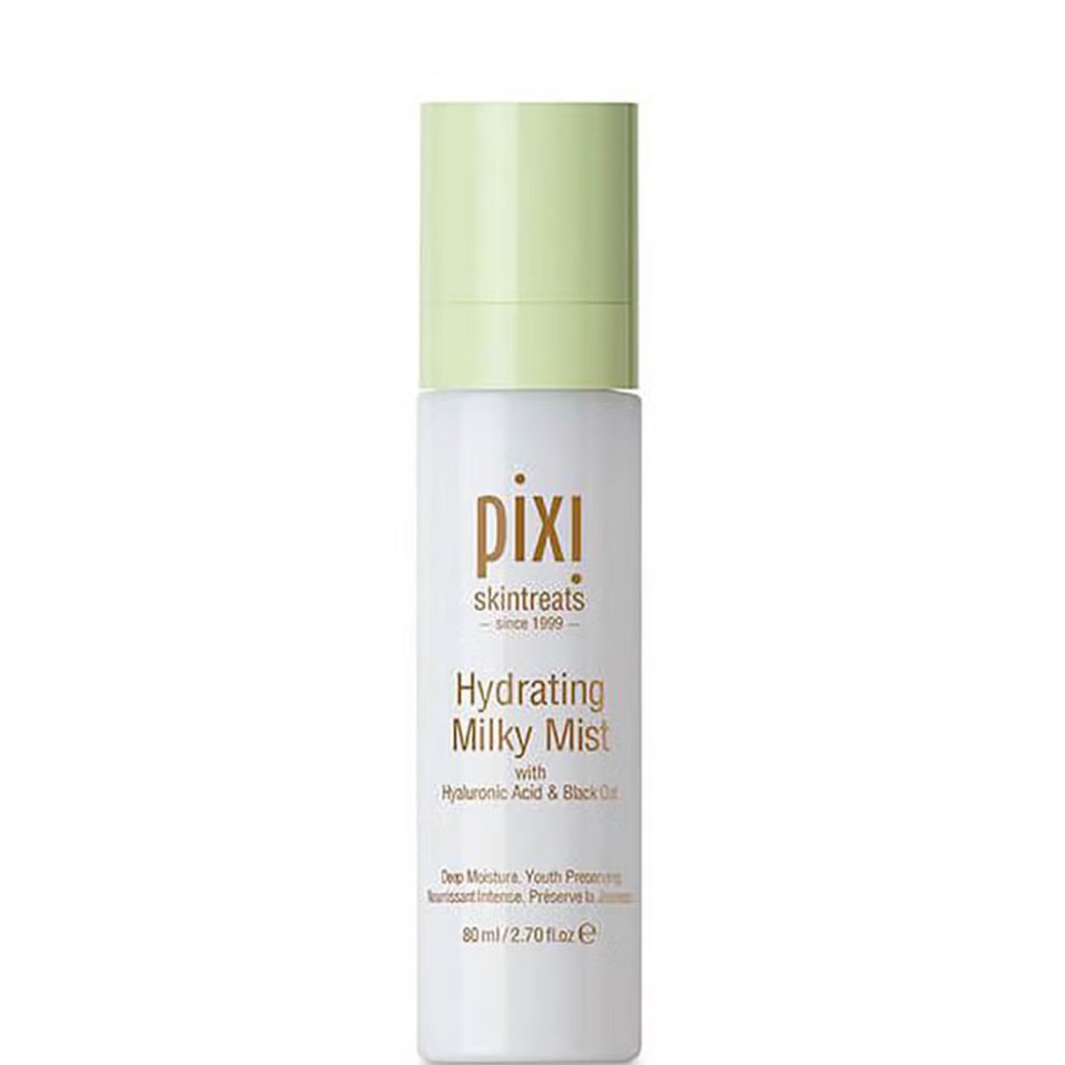 Pixi Skintreats Hydrating Milky Mist bottle.