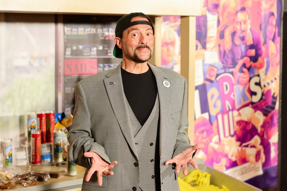 Kevin Smith at the Clerks III premiere.