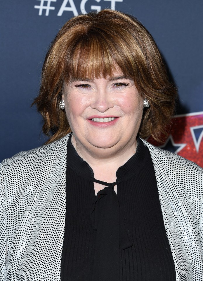 Susan Boyle at the America's Got Talent live show.