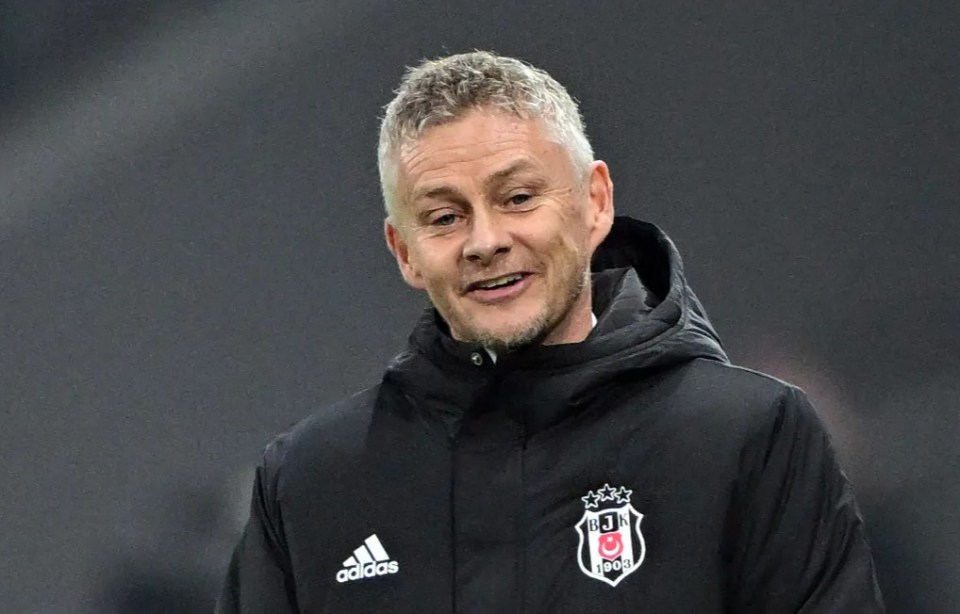 Ole Gunnar Solskjaer, Besiktas head coach.