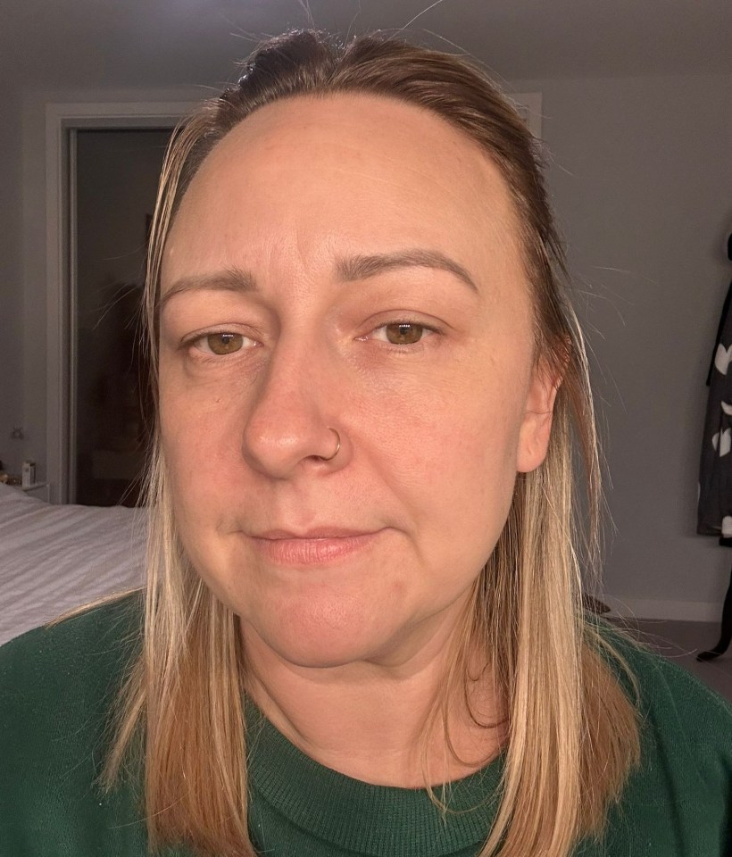 Close-up of Laura Blakeman's face.
