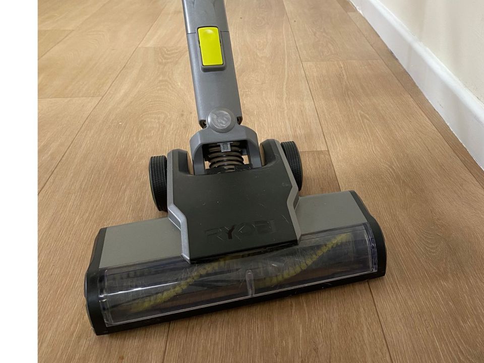 The Ryobi One+ stick vacuum