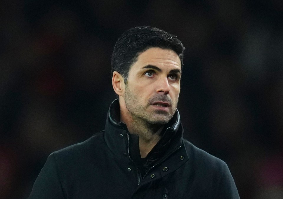 Mikel Arteta, Arsenal manager.