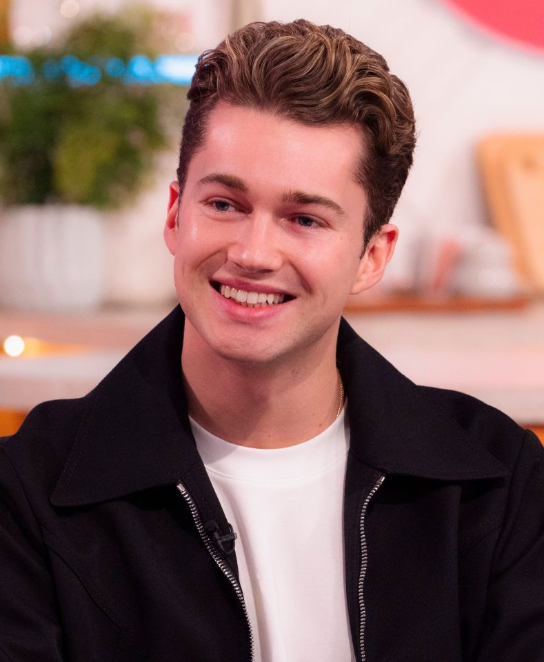 AJ Pritchard on the Lorraine TV show.