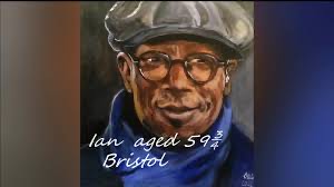 Painting of Ian, aged 59 3/4, from Bristol.