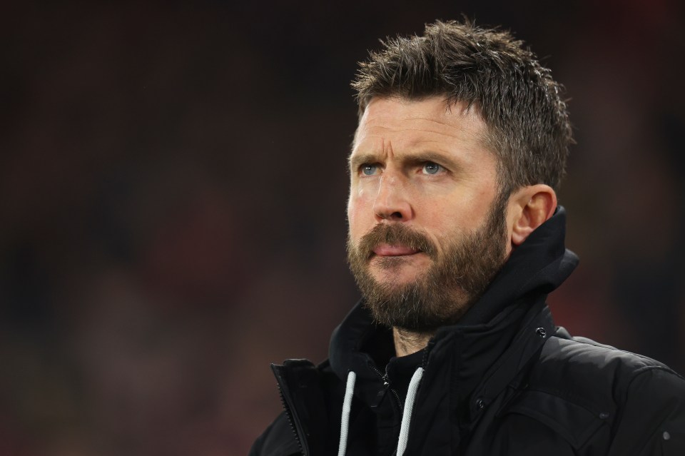 Michael Carrick, manager of FC Middlesbrough.