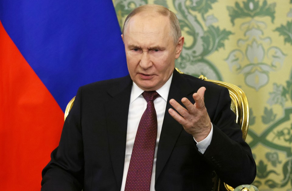 Vladimir Putin speaking.