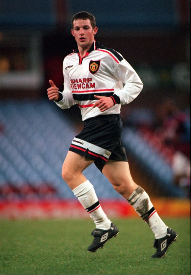 Mandatory Credit: Photo by Colorsport/REX/Shutterstock (3069861a) Michael Twiss (Manchester United) Aston Villa reserves v Manchester United reserves 7/1/98 Great Britain Birmingham A Villa Res v Man Utd Res Sport