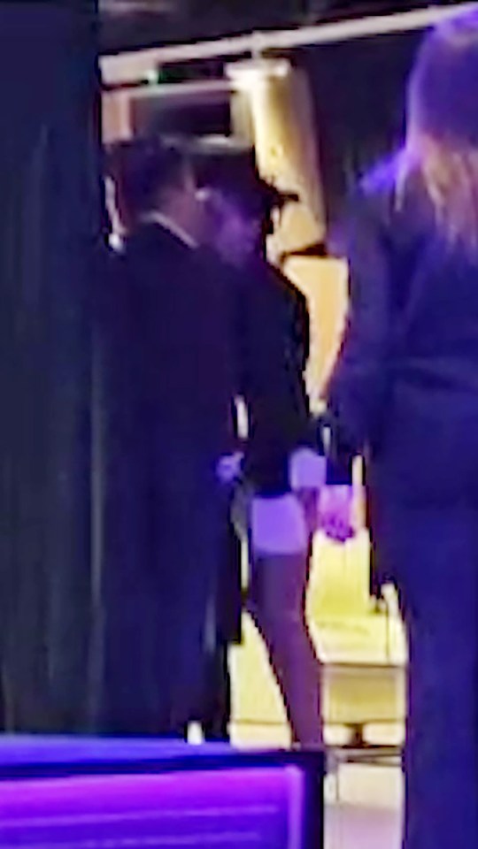 Maura Higgins and Danny Jones at a Brit Awards after-party.