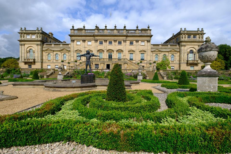 Harewood House in Harrogate, England.