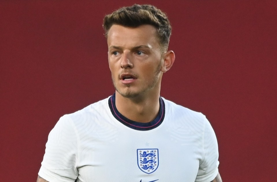 Ben White, England soccer player, number 16.