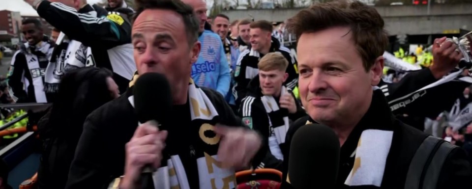 Newcastle United Carabao Cup parade celebrations,
