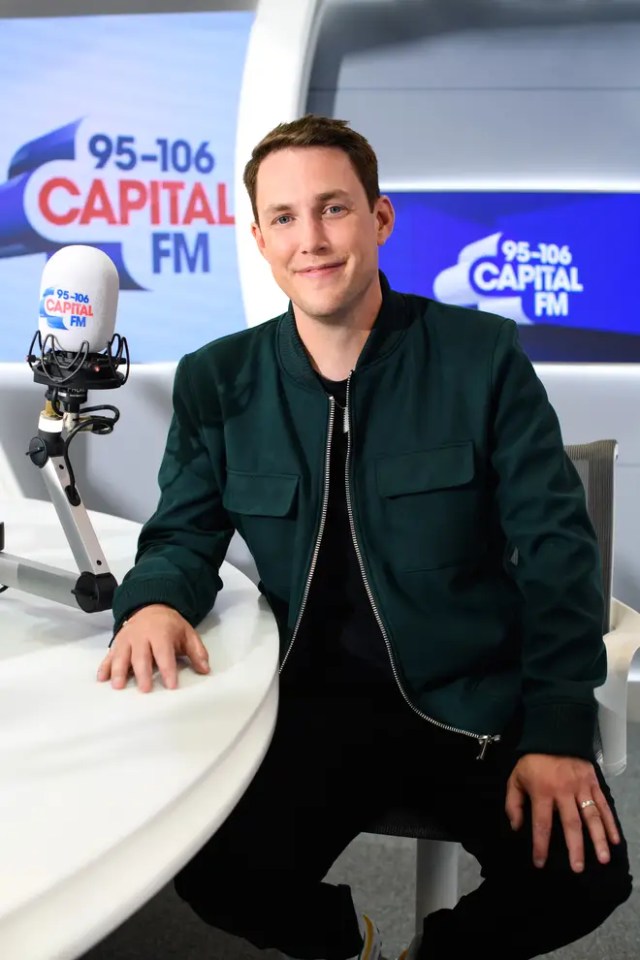 Capital radio presenter Chris Stark